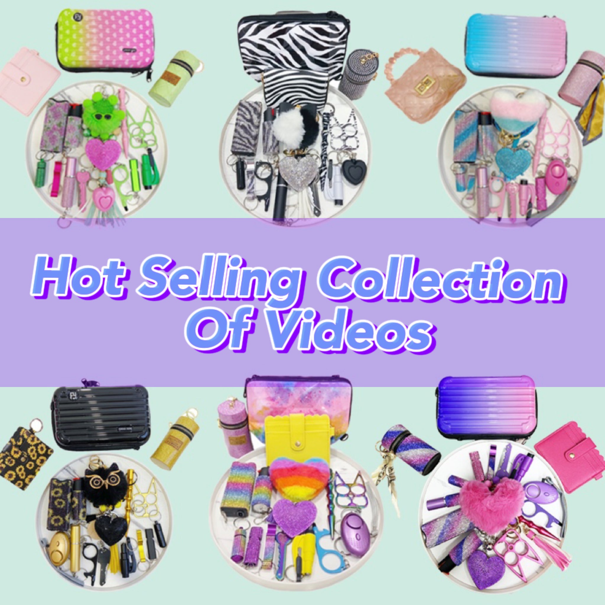 Short Video Viral Keychain Sets For Self-defense Choose The Exact Set You Are Searching