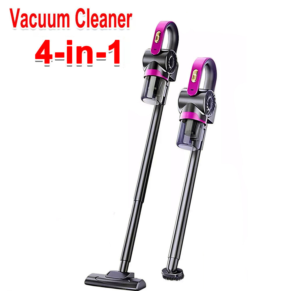 4 In 1 Stick Handheld Vacuum Cordless Vacuum Cleaner For Carpet Floor Pet Hair