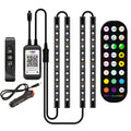 Styling Decorative Lamp LED Car Interior Light Waterproof Ambient Lamp Of Wireless Remote Music Control Car RGB Strip Lights